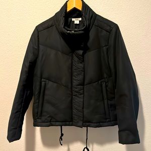 Helmut Lang black puffer jacket